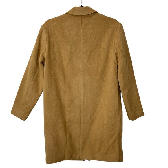 Everlane The Italian ReWool Cocoon Coat Camel Women XXS NWT - Picture 6 of 13